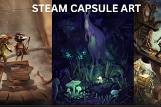 do steam capsule steam capsule art steam capsule store page cover art key art
