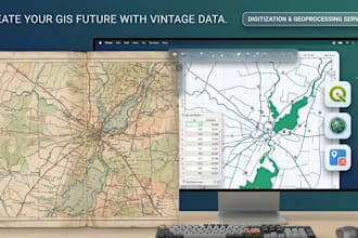 convert paper maps and pdfs into clean gis data