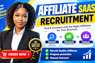 recruit targeted affiliates for your affiliate program
