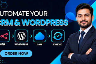 automate your CRM and wordpress workflows using n8n