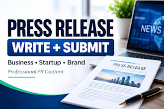 write press release press release writing and PR submission