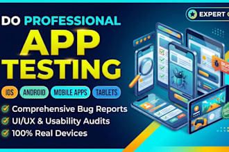 do professional app testing
