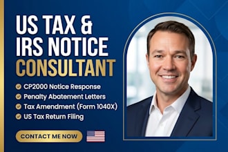 respond to irs notice, cp2000, penalty abatement, and tax amendment