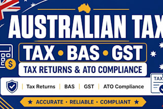 do australian business tax return filing, bas lodgment, gst and ato compliance