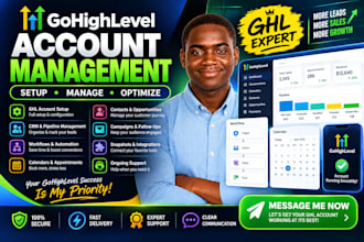 gohighlevel virtual assistant gohighlevel funnel gohighlevel CRM automation