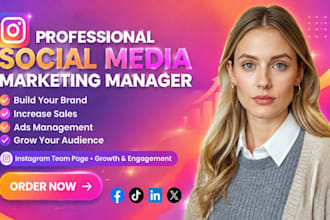 setup instagram team page and branding professional socialmedia account creation