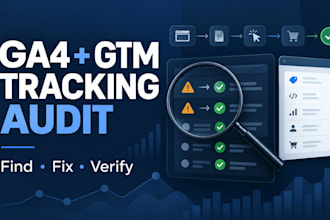 audit google analytics and tag manager tracking