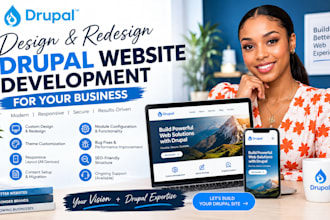 design and redesign drupal website development for your business