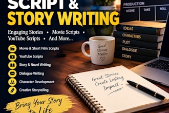 write engaging scripts and stories