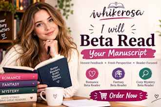 beta read, alpha reader romance fantasy beta reader cozy mystery beta reader