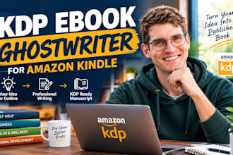 kdp ebook ghostwriter for amazon kindle books
