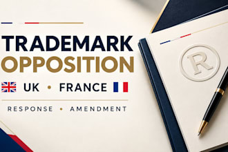 handle UK france trademark opposition, response and amendment