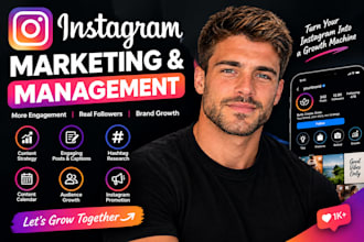 do instagram marketing and social media management