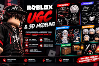 model from scratch a roblox ugc bundle in blender