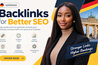 build high authority dofollow german backlinks for SEO link building
