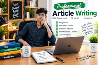 write SEO friendly articles and blog posts