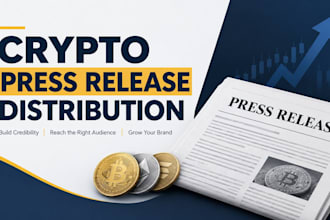 do crypto press release distribution across crypto news blockchain web3 media