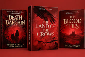 design contemporary romance ebook cover, dark fantasy book cover for amazon kdp
