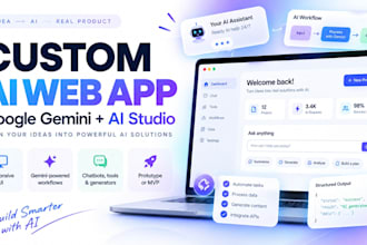 build a custom ai web app with google gemini and ai studio