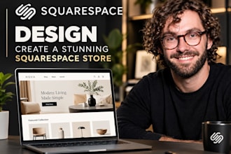 do squarespace design, create squarespace store, or squarespace website