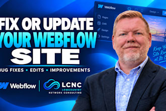 fix or update your webflow website