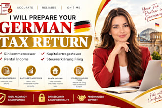 file your german tax return einkommensteuer, kapitalertragssteuer, rental income