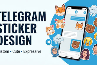 create a telegram or whatsapp sticker for you
