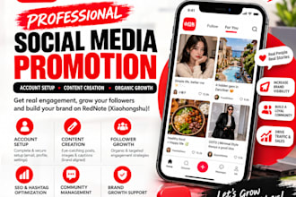 setup manage rednote redbook xiaohongshu social media account rednote