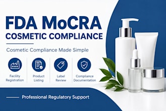 handle fda mocra cosmetic registration and product listing