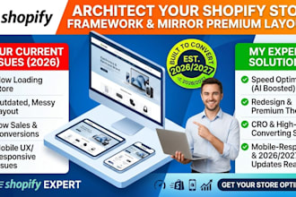 architect your shopify store framework and mirror premium layouts