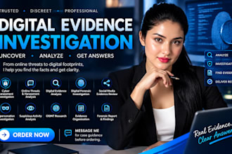 investigate cyber harassment, digital evidence and online threats