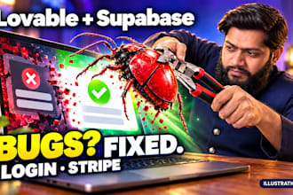 fix lovable bugs in supabase login database and stripe checkout