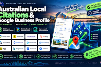 handle manual australia local citations google business profile local seo au