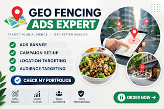 design professional geofencing ads and compaigns