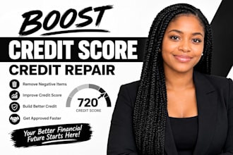 help you boost your credit score with professional credit repair