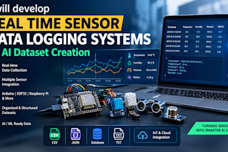 develop real time sensor data logging systems for ai dataset creation