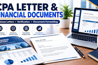 prepare CPA comfort letter attestation and financial verification