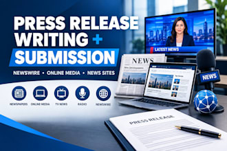 write press release PR newswire submission newswire media release