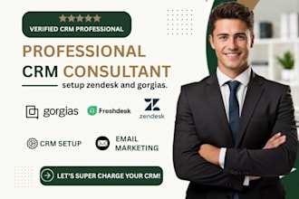 setup zendesk gorgias freshdesk ai automation intercom CRM sla escalation macros