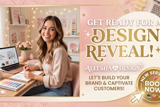 design eye catching youtube thumbnail and reels thumbnail