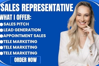 sales representative cold calling telemarketing lead generation b2b telesales