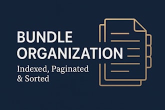 organize, index and paginate your UK court evidence bundle