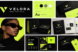 design canva kit, brand identity with branding kit