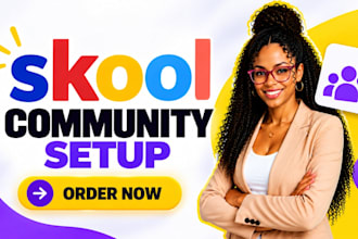 skool community setup skool community skool credit repair skool course creation