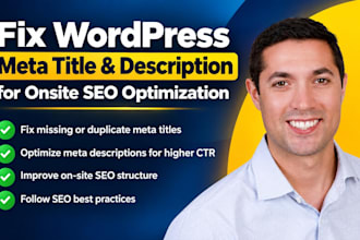 fix wordpress meta title and description issues for onsite seo optimization