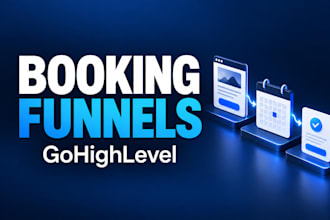 build a gohighlevel booking funnel for your local service business