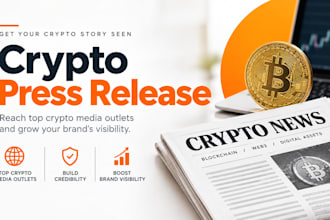do crypto press release writing distribution for web3 blockchain nft launches