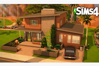 create 3d sim building, custom sim 4 houses, sim 4 character, sim 4 builder