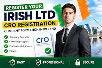 register an irish ltd company in ireland with cro company formation