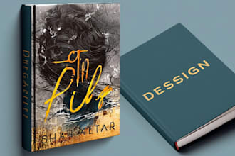 do book cover design, paperback book cover design